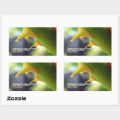 Sticker Rectangulaire Hugh Miller Citation Inspirationnelle "Opportunité (Feuille)