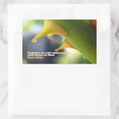 Sticker Rectangulaire Hugh Miller Citation Inspirationnelle "Opportunité (Sac)