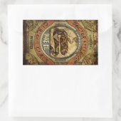 Sticker Rectangulaire Huile de serpent (Sac)