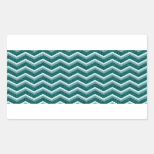 Sticker Rectangulaire Huile turquoise incorporée