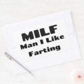 Sticker Rectangulaire Humour amusant (Enveloppe)