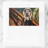 Sticker Rectangulaire Humour de crosse (Sac)