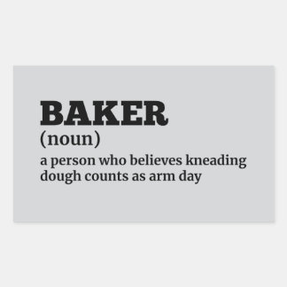 Sticker Rectangulaire Humour de cuisine Définition