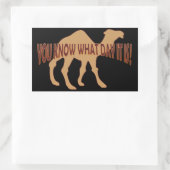 STICKER RECTANGULAIRE HUP DAY HUP DAY (Sac)