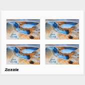 Sticker Rectangulaire Hverir, Islande (Feuille)