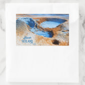 Sticker Rectangulaire Hverir, Islande (Sac)