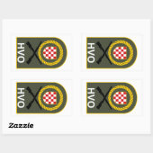 STICKER RECTANGULAIRE HVO (Feuille)