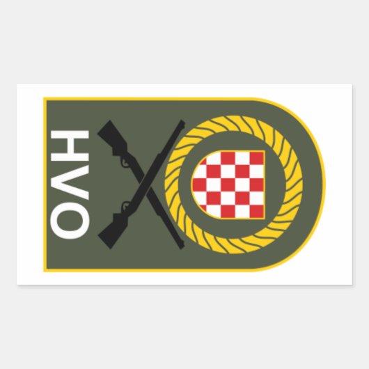 STICKER RECTANGULAIRE HVO (Devant)