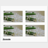 Sticker Rectangulaire Hyacinth (Feuille)