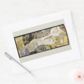 Sticker Rectangulaire Hydra (aka Water Serpents I) par Gustav Klimt (Enveloppe)