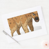 Sticker Rectangulaire Hyena (Enveloppe)
