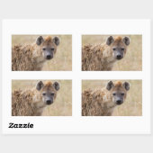 Sticker Rectangulaire Hyena (Feuille)