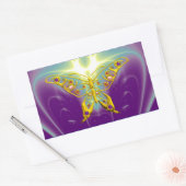 STICKER RECTANGULAIRE HYPER BUTTERFLY (Enveloppe)