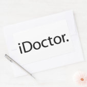 Sticker Rectangulaire i Doctor (iDoctor) (Enveloppe)