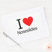 Sticker Rectangulaire I Love Noseslides (Enveloppe)