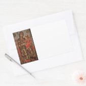 Sticker Rectangulaire Icône Madonna et Enfant (Enveloppe)