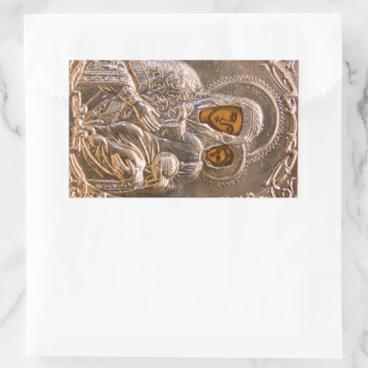 Sticker Rectangulaire Icône orthodoxe (Sac)