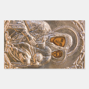 Sticker Rectangulaire Icône orthodoxe
