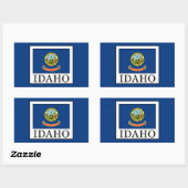 Sticker Rectangulaire Idaho (Feuille)