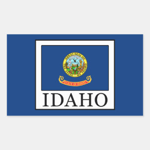 Sticker Rectangulaire Idaho