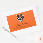 Sticker Rectangulaire Idaho State University Bengals Spirit Design (Enveloppe)