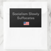 Sticker Rectangulaire Idée simple pour la saison politique (Sac)