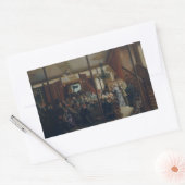 Sticker Rectangulaire Ignacio de Leon y Escosura - Vente aux enchères (Enveloppe)