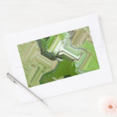 Sticker Rectangulaire Iguane vert (Enveloppe)