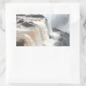Sticker Rectangulaire iguazu tombe au Brésil (Sac)