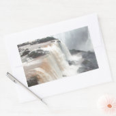 Sticker Rectangulaire iguazu tombe au Brésil (Enveloppe)