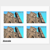 Sticker Rectangulaire Il Duomo di Firenze (Feuille)