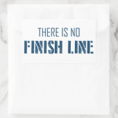 Sticker Rectangulaire Il N'Y A Pas De Ligne De Fin (Sac)
