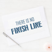 Sticker Rectangulaire Il N'Y A Pas De Ligne De Fin (Enveloppe)