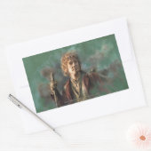 Sticker Rectangulaire Illustration BILBO BAGGINS™ (Enveloppe)