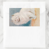 Sticker Rectangulaire Illustration d'une casquette blanche par Louis Wai (Sac)