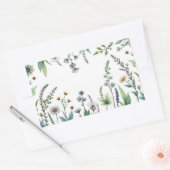 Sticker Rectangulaire illustration vectorielle d'une collection diversif (Enveloppe)