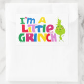 Sticker Rectangulaire I'm a Little Grinch Colorful Graphic (Sac)