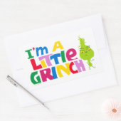 Sticker Rectangulaire I'm a Little Grinch Colorful Graphic (Enveloppe)