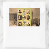 Sticker Rectangulaire Image de Héros irlandais pour Rectangle-Stickers-G (Sac)