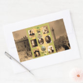 Sticker Rectangulaire Image de Héros irlandais pour Rectangle-Stickers-G (Enveloppe)