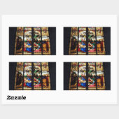 Sticker Rectangulaire Image en verre (Feuille)