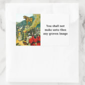 Sticker Rectangulaire Image Graven (Sac)