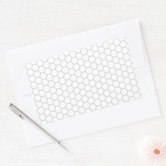 Sticker Rectangulaire Image Honeypeb (Enveloppe)