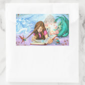 Sticker Rectangulaire Imagination (Sac)