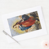 Sticker Rectangulaire Immaculée Conception Peinture de Peter Paul Rubens (Enveloppe)