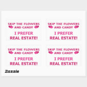 Sticker Rectangulaire Immobilier (Feuille)