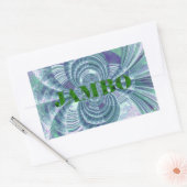 Sticker Rectangulaire Impression d'art Aurora Matata (Enveloppe)