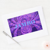 Sticker Rectangulaire Impression d'art Cosmic Hakuna (Enveloppe)