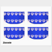 Sticker Rectangulaire Impression d'art Hakuna Matata (Feuille)