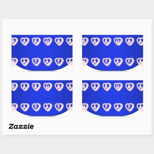 Sticker Rectangulaire Impression d'art Hakuna Matata (Feuille)